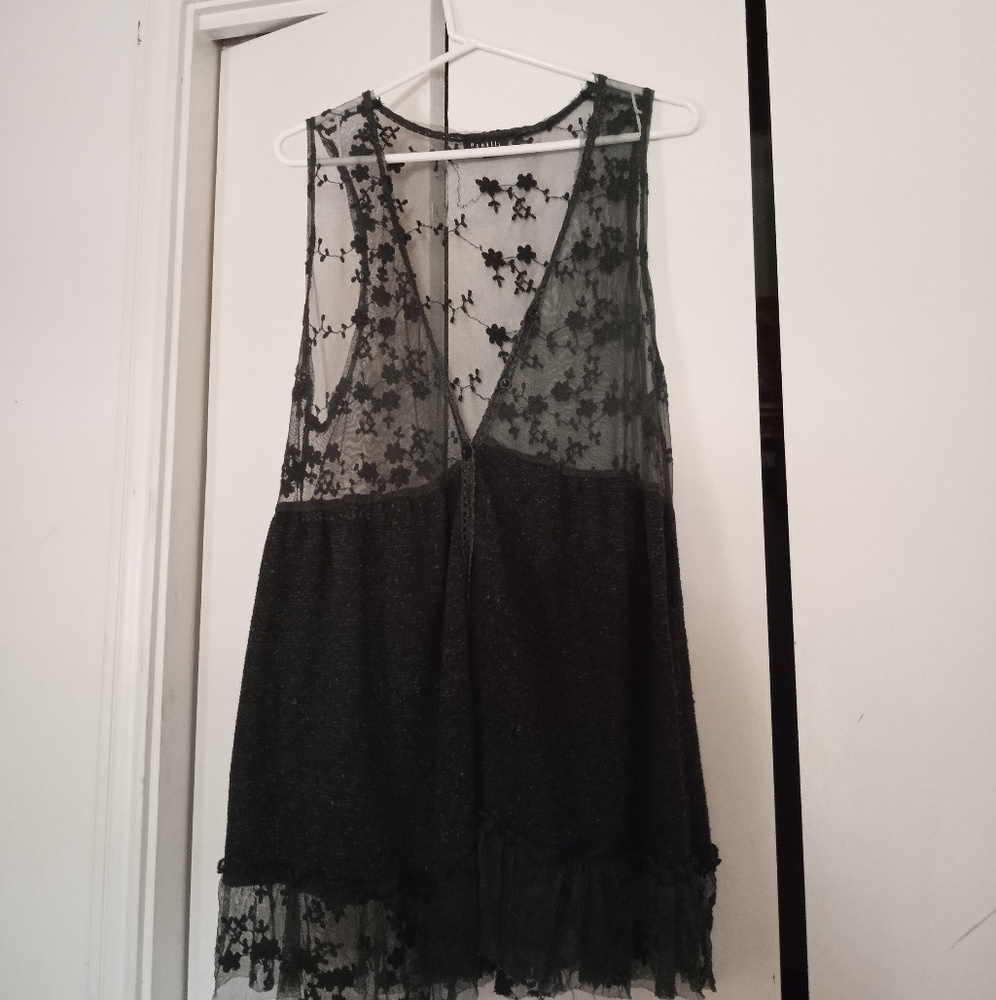 Lace vest